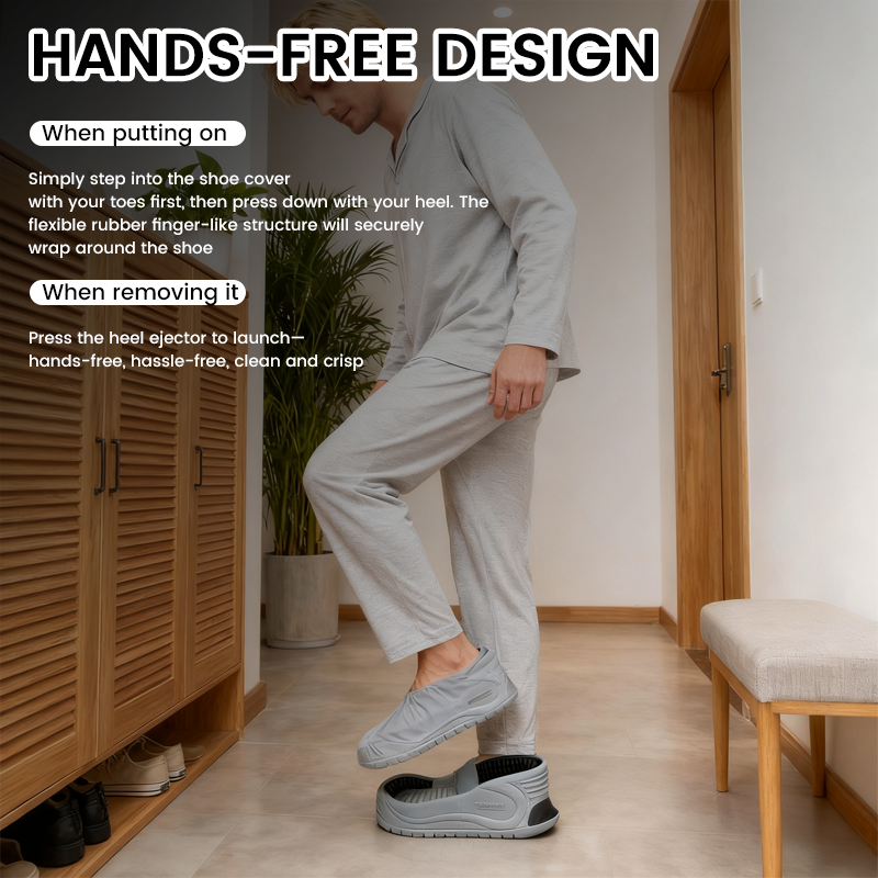HANDS-FREE SHOE COVERS