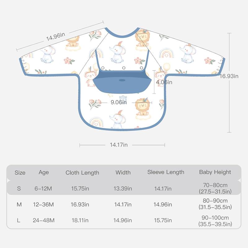 Top Pick!🌟 Baby Bib with Silicone Food Catcher – No More Mess!