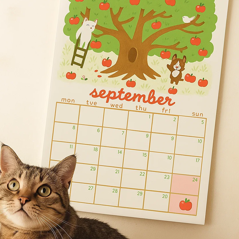 🐾 2026 Cat Calendar