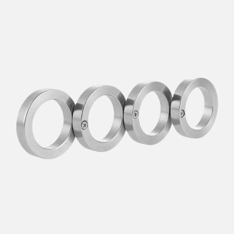 Foldable 4-Finger Self-Defense Ring