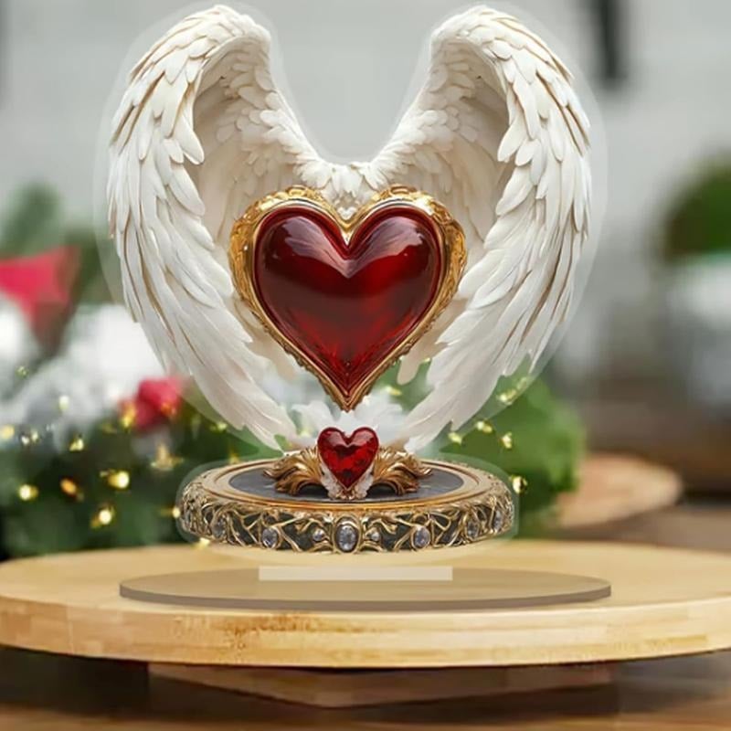 🎁Angel wing design with cross decoration