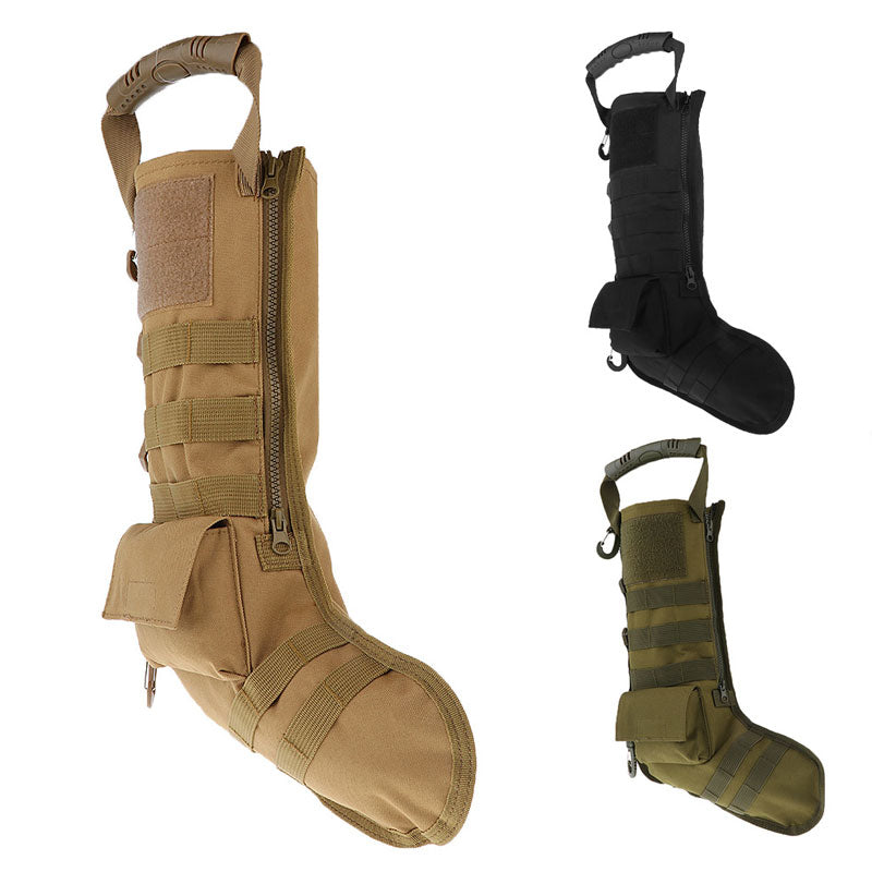 100% Handmade - Tactical Christmas Stocking