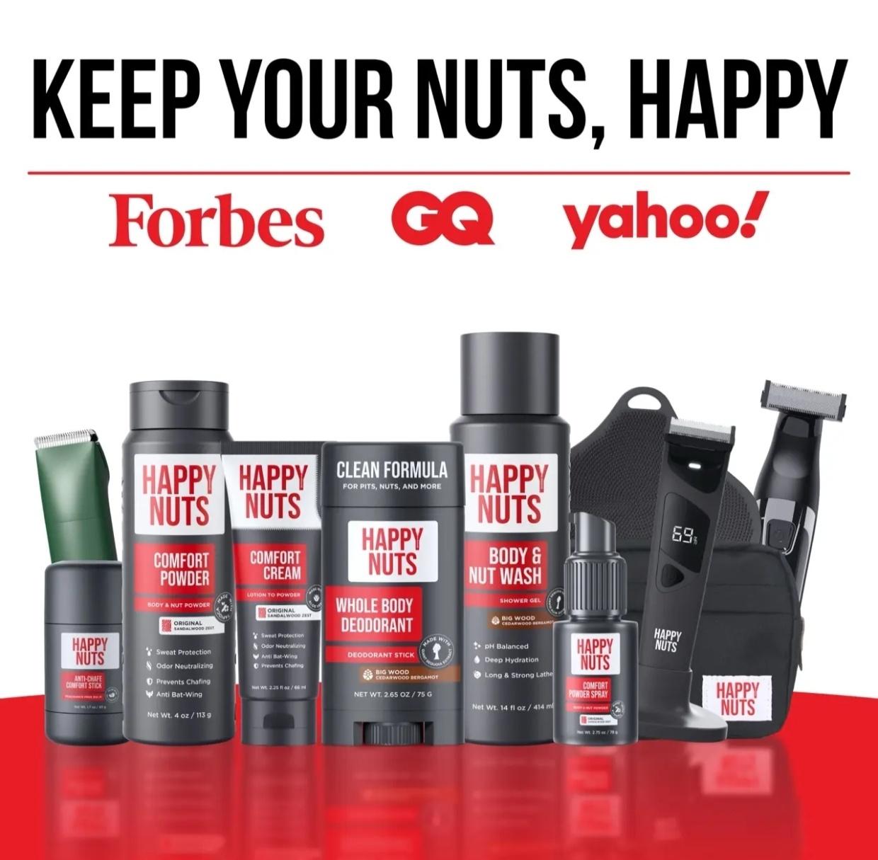 HAPPY NUTS Comfort Cream Deodorant For Men