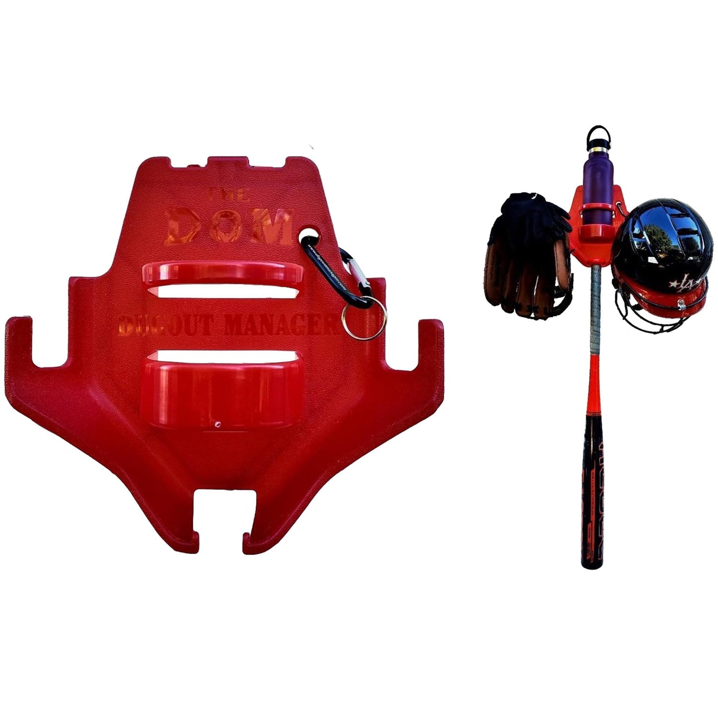 ⚾ Premiere Dugout Organizer - Heavy-Duty Baseball & Softball Equipment Organizer