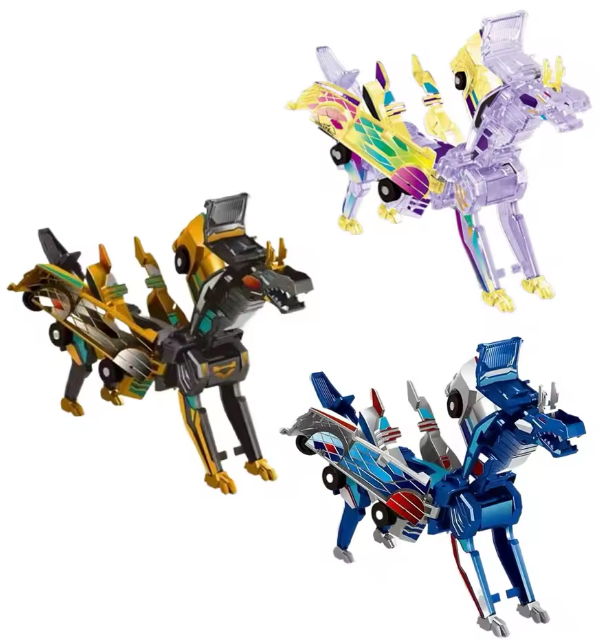 2025 New product 💥 Collision Transforming Dinosaur Car Toy
