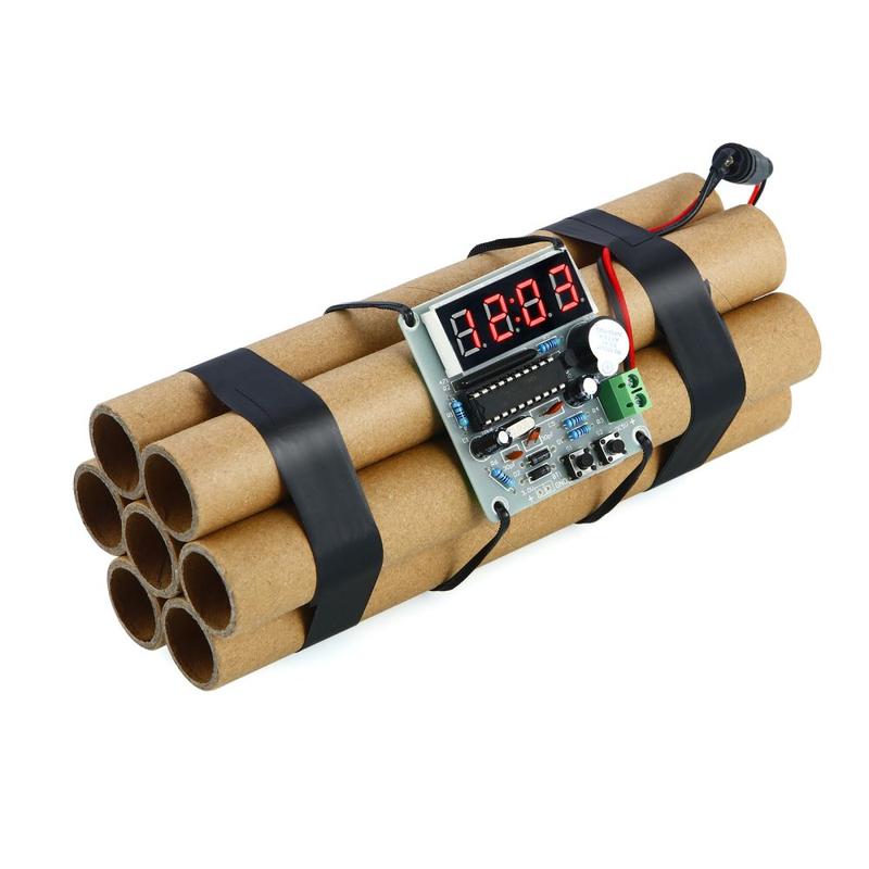 💥✨Boom! Style Meets Time – Dynamite Shaped Clock!⏰🔥