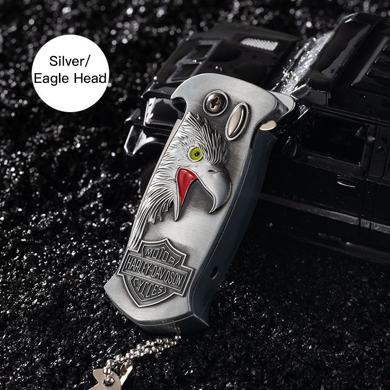 Creative 3-in-1 design multifunctional outdoor folding knife