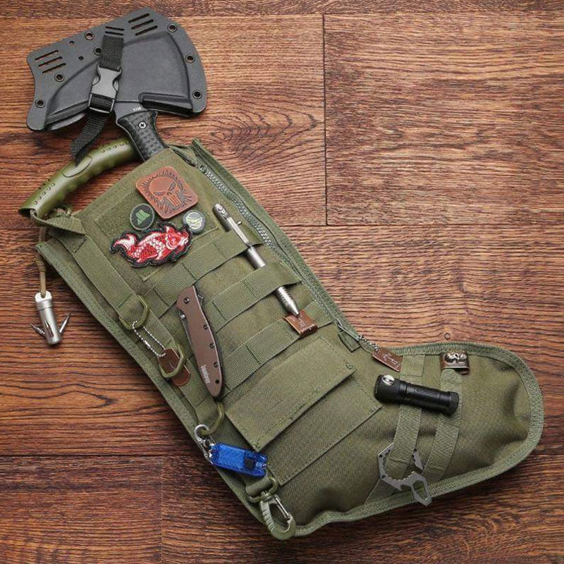 100% Handmade - Tactical Christmas Stocking