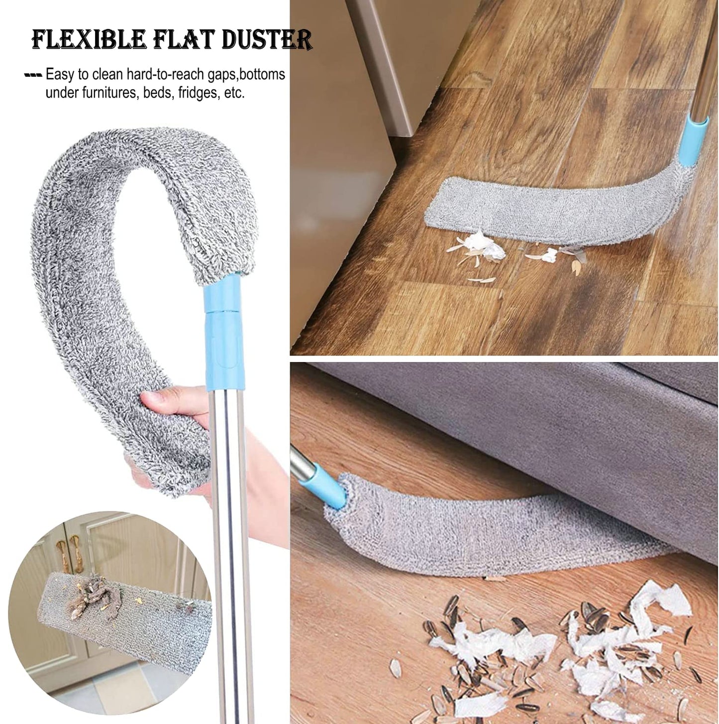 🧹 Extendable Duster with Flexible Head