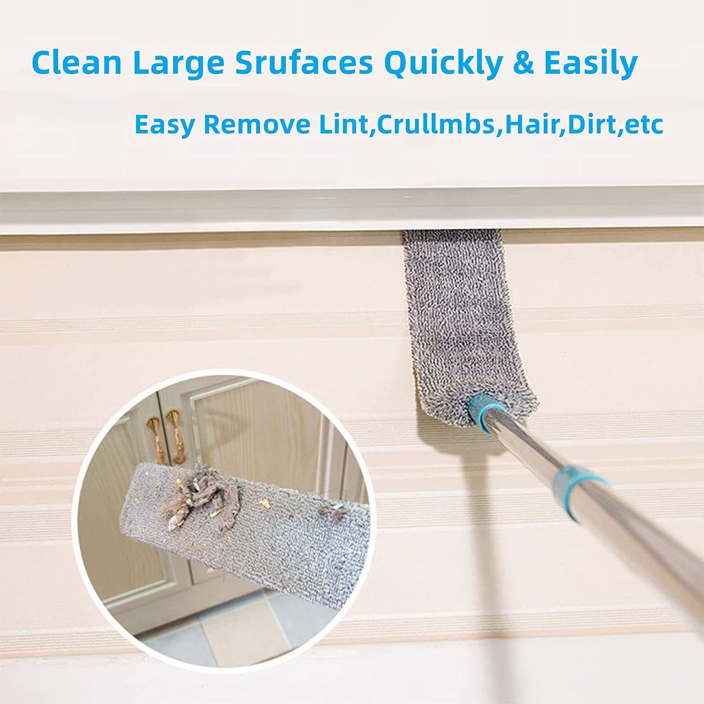 🧹 Extendable Duster with Flexible Head