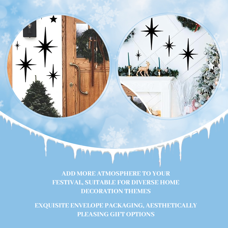 ✨ Mirror Star Wall Decals