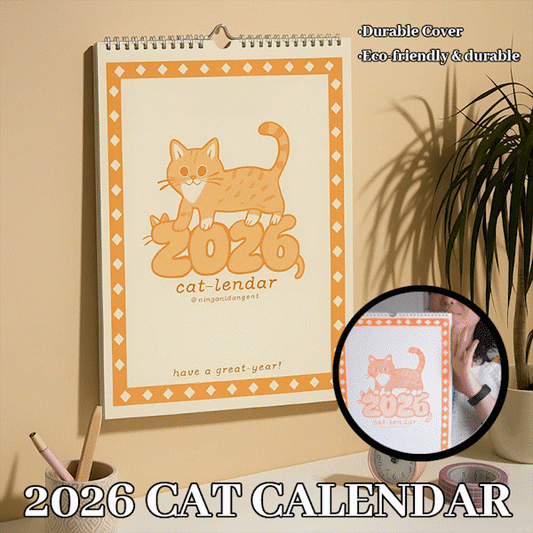 🐾 2026 Cat Calendar