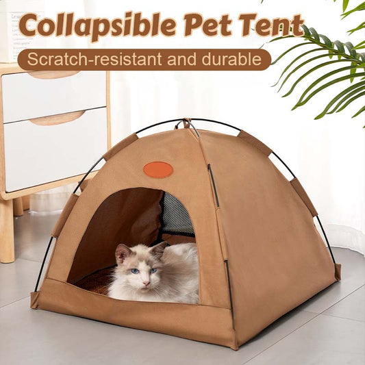 🎉 Top Pick! Foldable Pet Tent for Travel & Home Use 🧳🐾