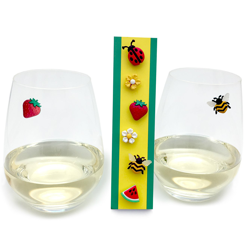 🥂 Magnetic wine glass accessories
