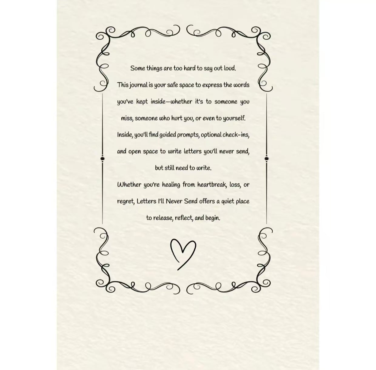 📖Healing Journal 'Letters I'll Never Send'