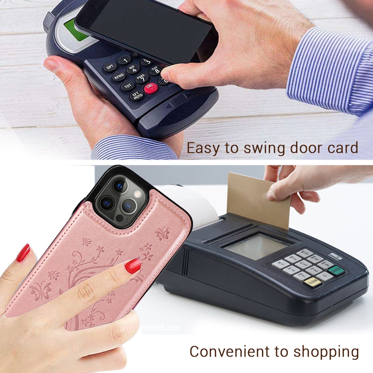 🦋 Hot Pick! Elegant Butterfly Wallet Case – Style Meets Protection! 💙
