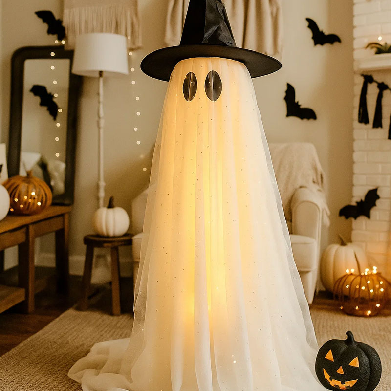 🎉 Halloween Hit! Ghost String Lights – Spooky Vibes Anywhere! 🕸️