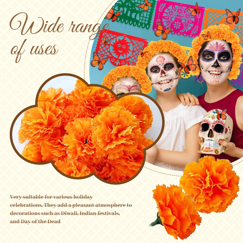 🌺Artificial Marigold Flowers