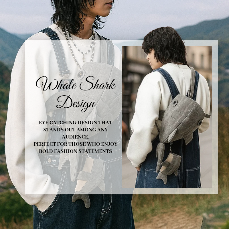 🦈 Whale Shark Crossbody Bag