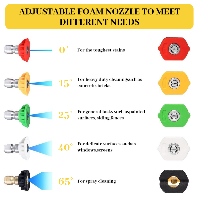 🚿Dual Wand Foam Cannon Pressure Washer