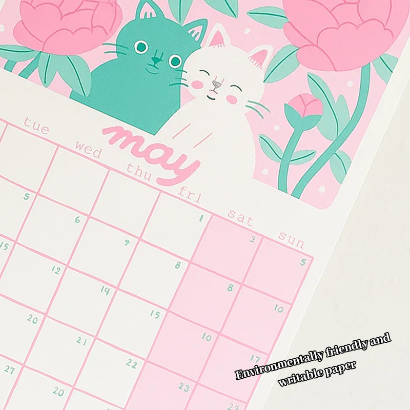 🐾 2026 Cat Calendar