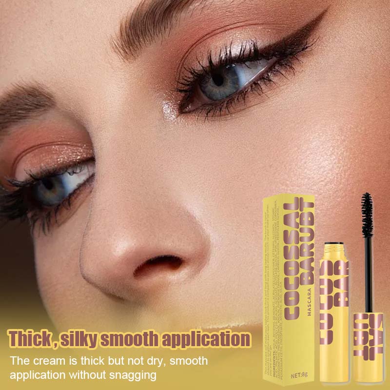 🌸 Bubble Mascara｜Thick and curled, one stroke for vibrant color!