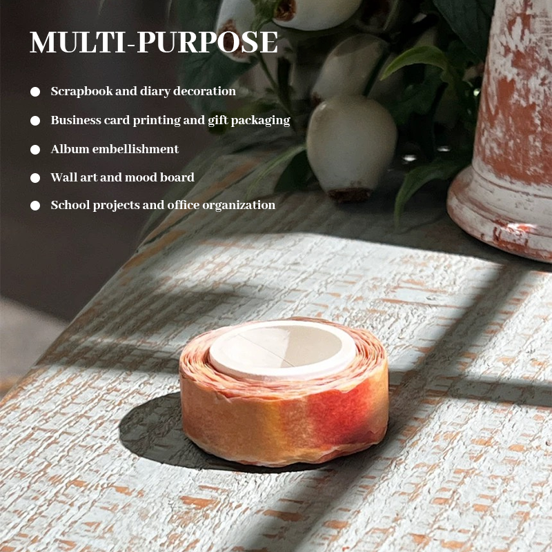 🔥Last Day 49% OFF - 6 Fruit-Themed Washi Tapes