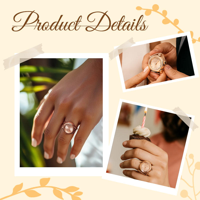 💍Mini Ring Watch for Women