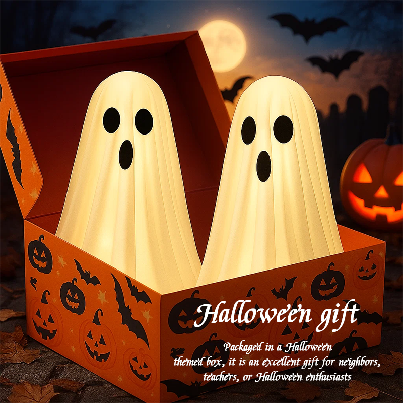 👻LED Glowing Halloween Ghost Stake Decor