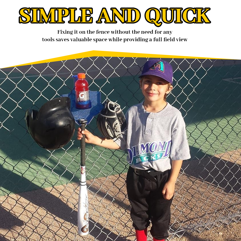 ⚾ Premiere Dugout Organizer - Heavy-Duty Baseball & Softball Equipment Organizer