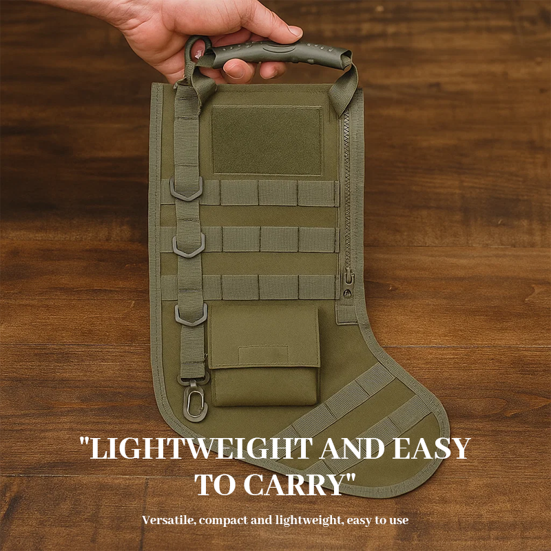 100% Handmade - Tactical Christmas Stocking