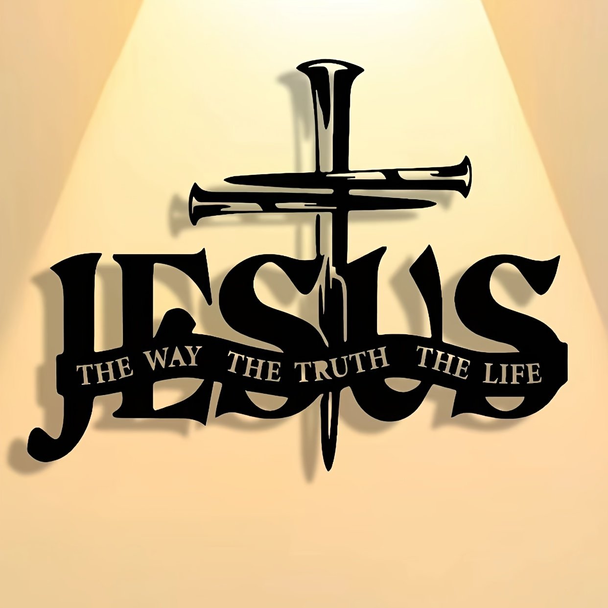 🔥Jesus & Cross Design Wall Art - ⌛Limited Handmade Series