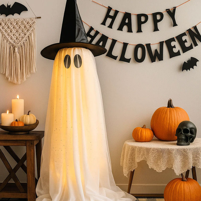 🎉 Halloween Hit! Ghost String Lights – Spooky Vibes Anywhere! 🕸️