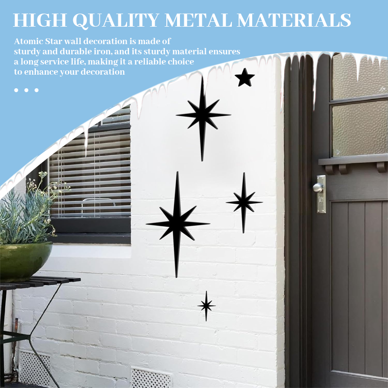 ✨ Mirror Star Wall Decals