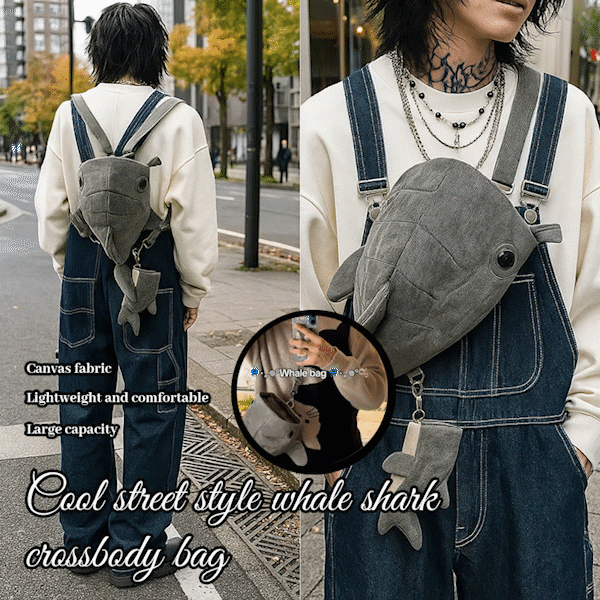 🦈 Whale Shark Crossbody Bag