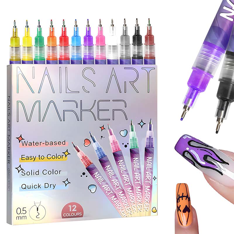 Fine Tips 3D Nail Art Pens