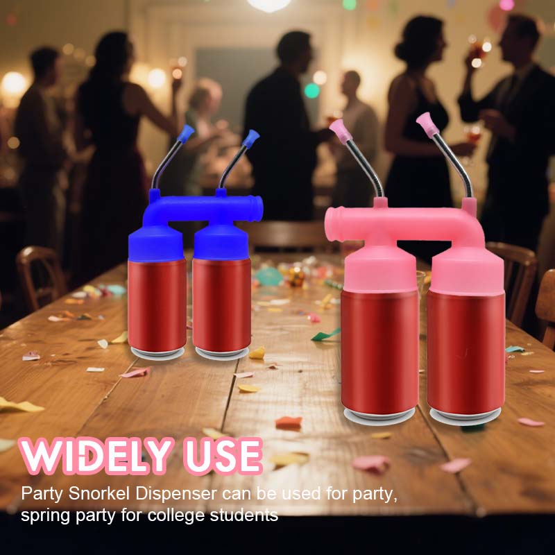 🔥 Double the Beer, Double the Fun! Beer Snorkel for Every Party! 🎊