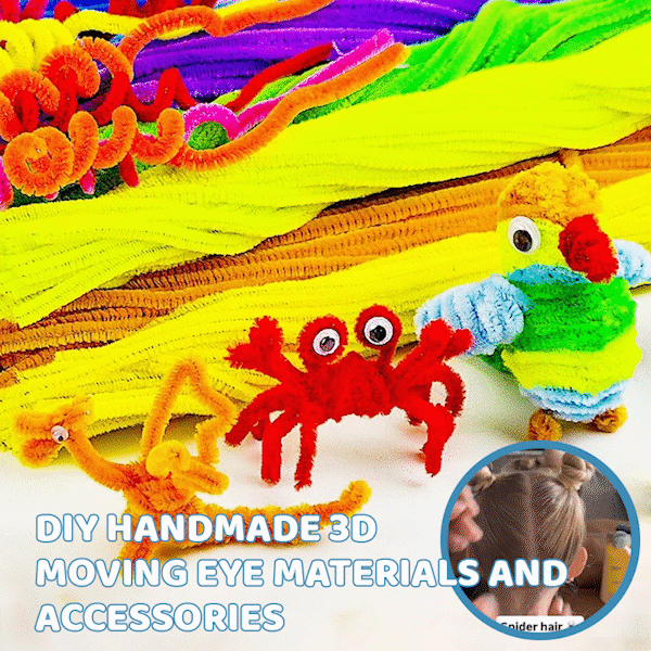 🕷️ DIY Hairstyle Crafting Materials and Accessories 👧