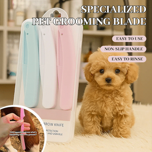 🪒 Specialized Pet Grooming Blade: The Ultimate Pet Grooming Tool for Fly Egg Removal! 🐎