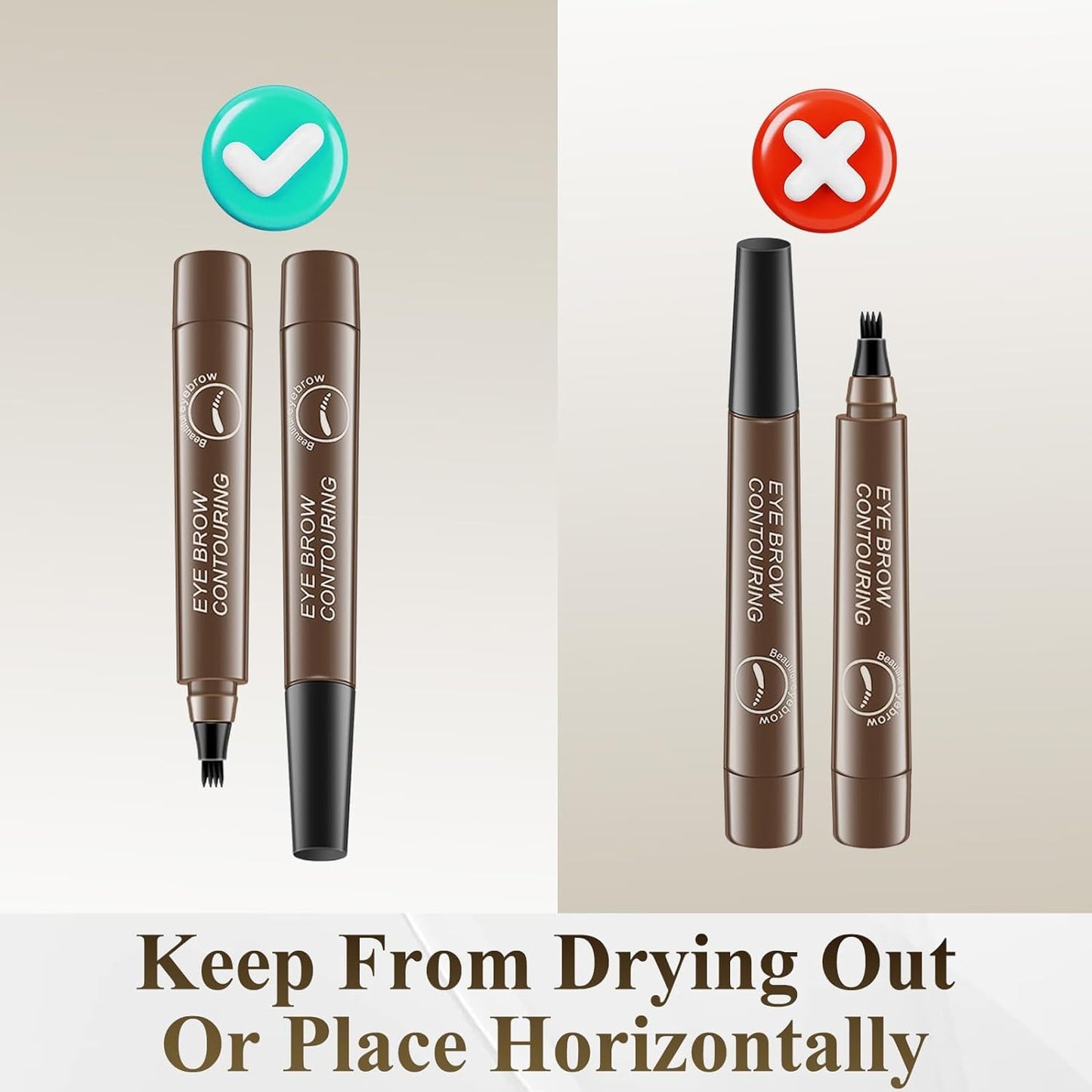 🧚‍♀️ 2025 Must-Have Brow Pen – Hair-Like & Long-Lasting!