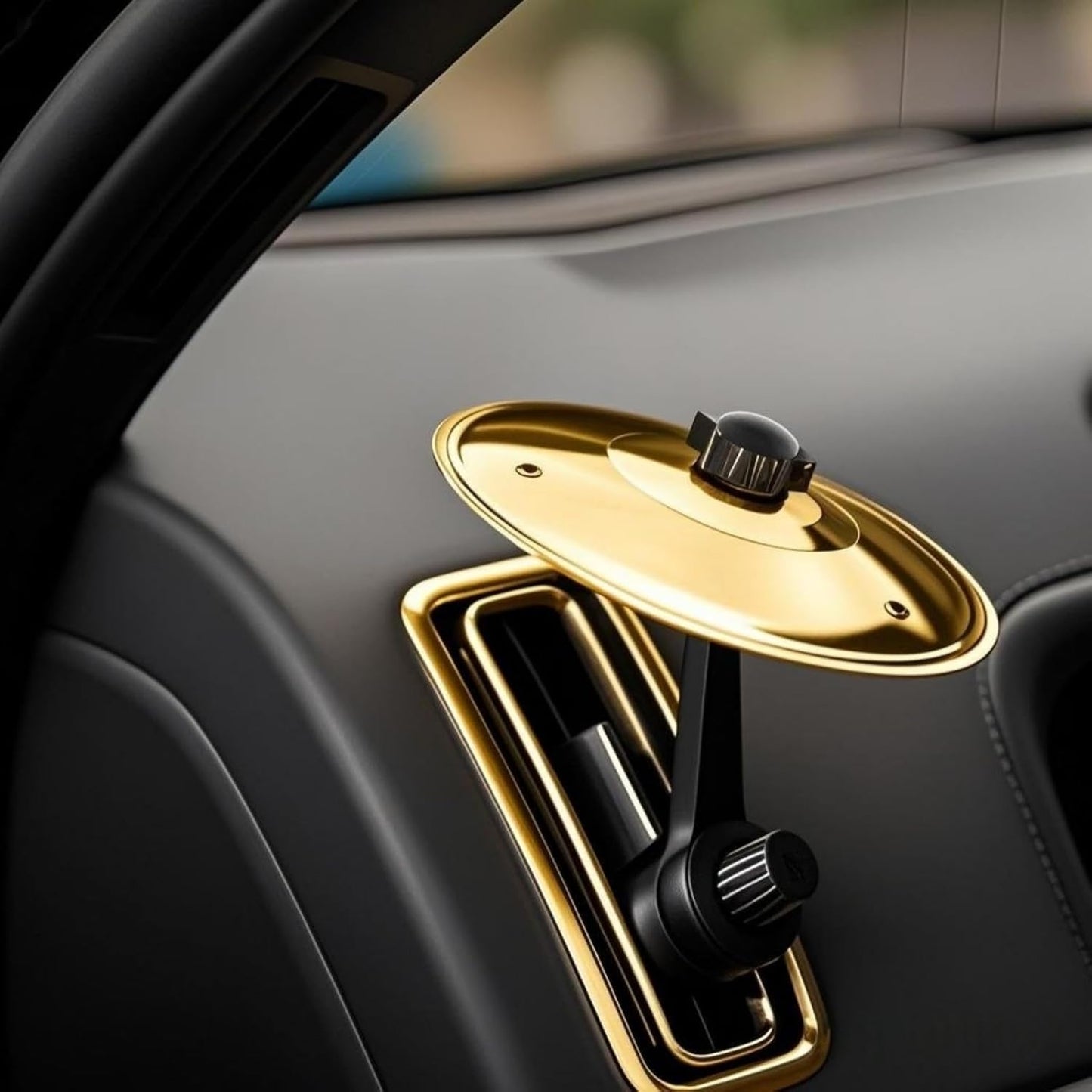 🎶 2025 New Car Crash Cymbal Air Vent: Mini Drum Cymbal for Ultimate Driving Fun!🥁🚗