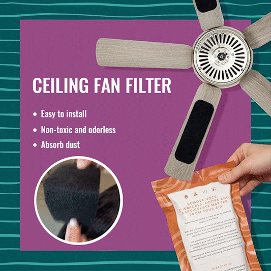 🌀 Ceiling Fan Filters (5-Count)