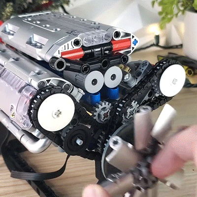 Assemble Dynamic Engine Building Block Toy
