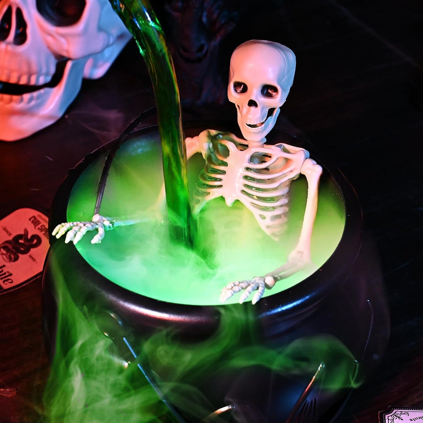 ✨ Must-Have! Floating Potion Bottles & Witchy Cauldron 🎃