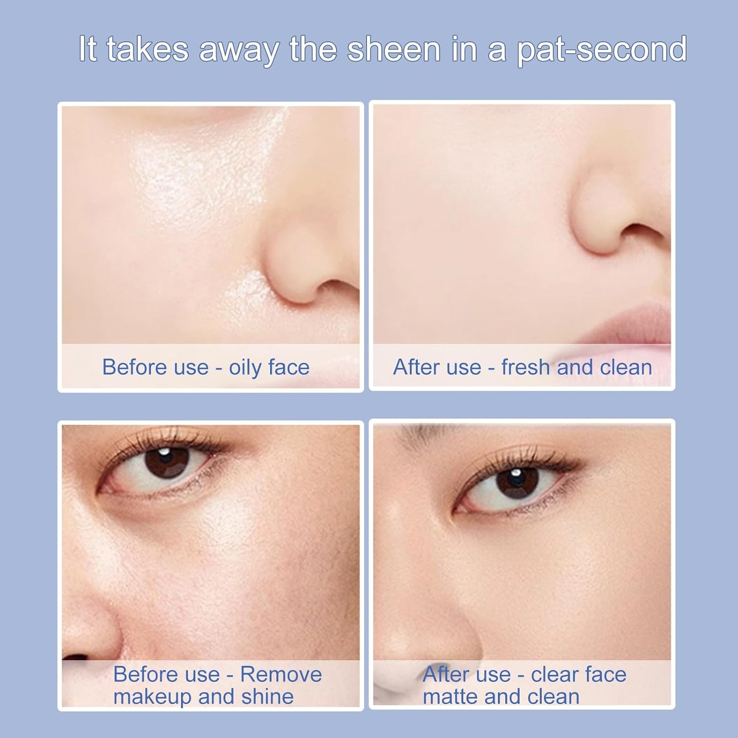 🚨Trending!Buy 1 Get 1 Free💖 Portable Blotting Paper Set  – Fresh Face Anywhere! 👜