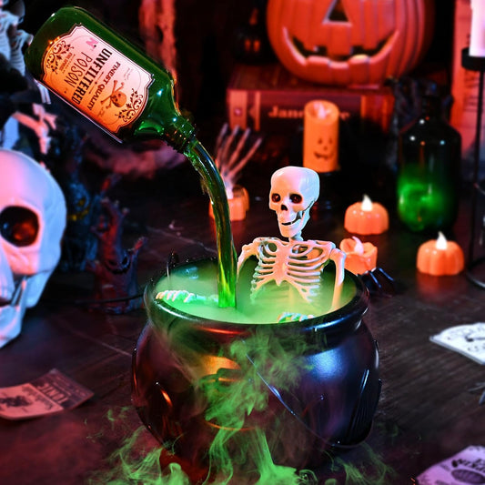 ✨ Must-Have! Floating Potion Bottles & Witchy Cauldron 🎃