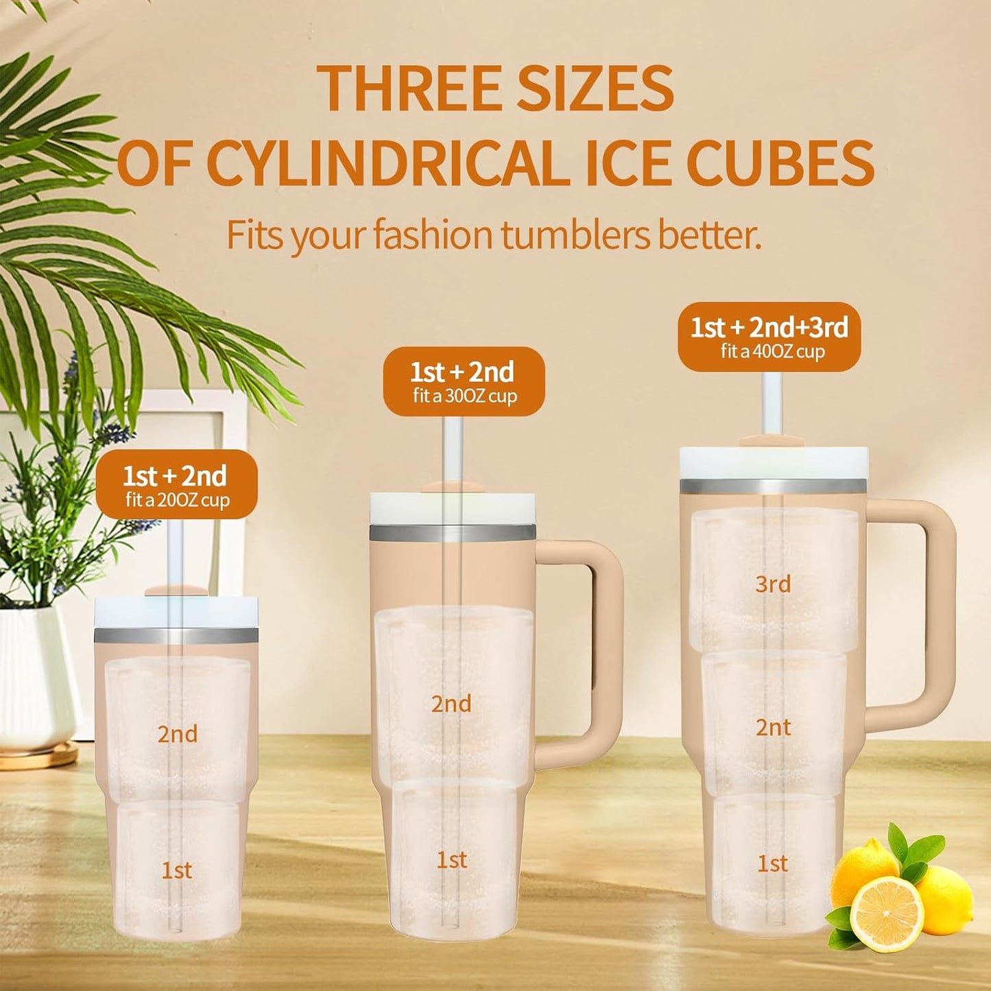 🔥 Must-Have! 3PCS Silicone Ice Molds with Lids – Perfect Fit! 🥤