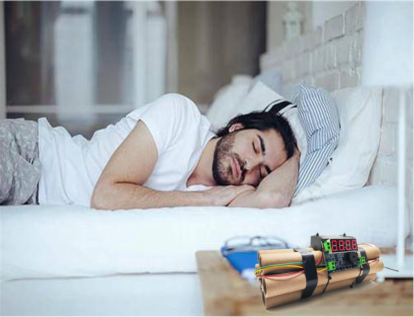 💥✨Boom! Style Meets Time – Dynamite Shaped Clock!⏰🔥
