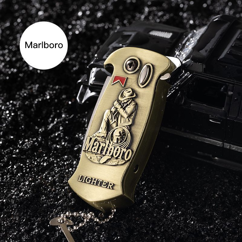 Creative 3-in-1 design multifunctional outdoor folding knife