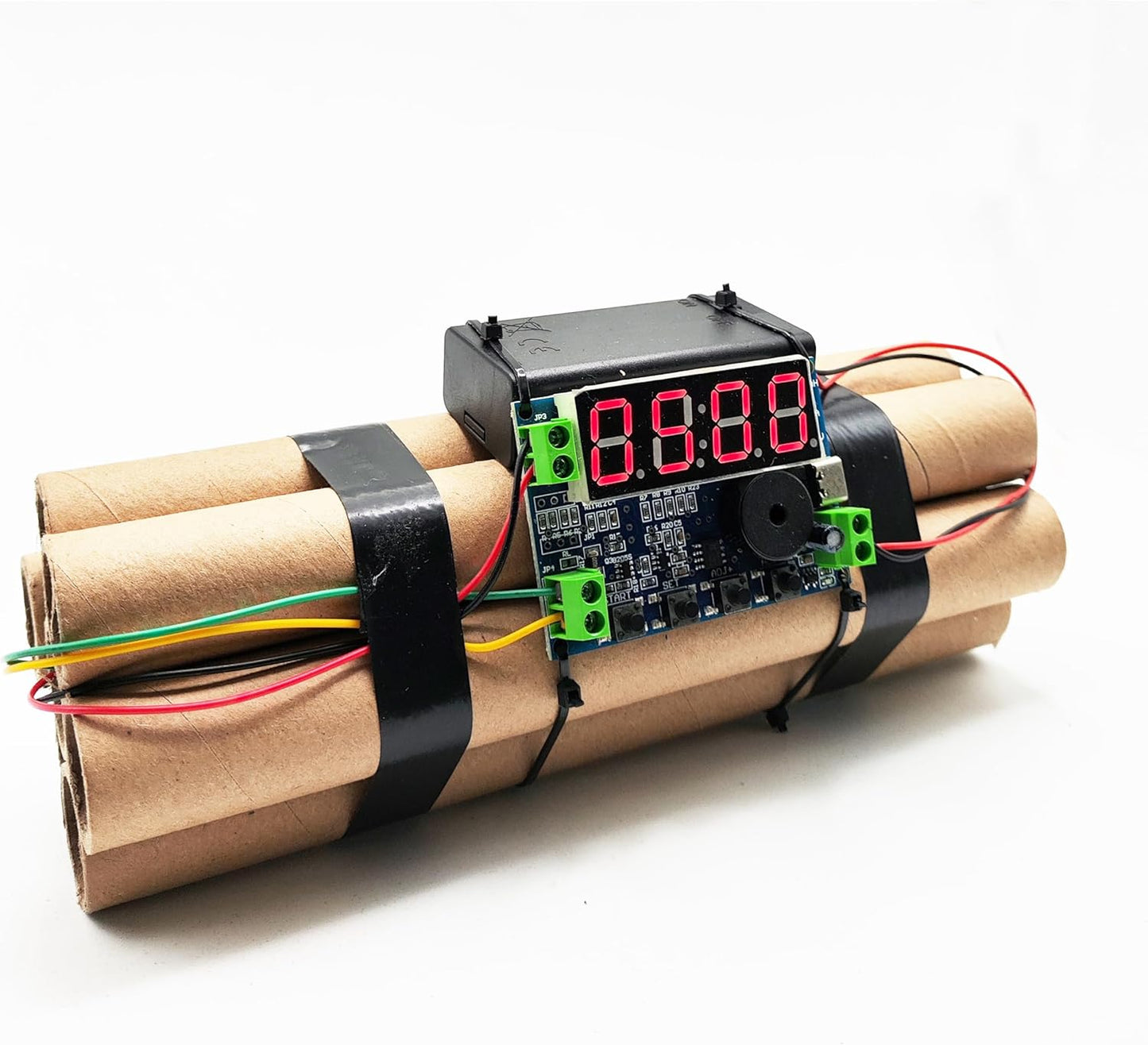 💥✨Boom! Style Meets Time – Dynamite Shaped Clock!⏰🔥